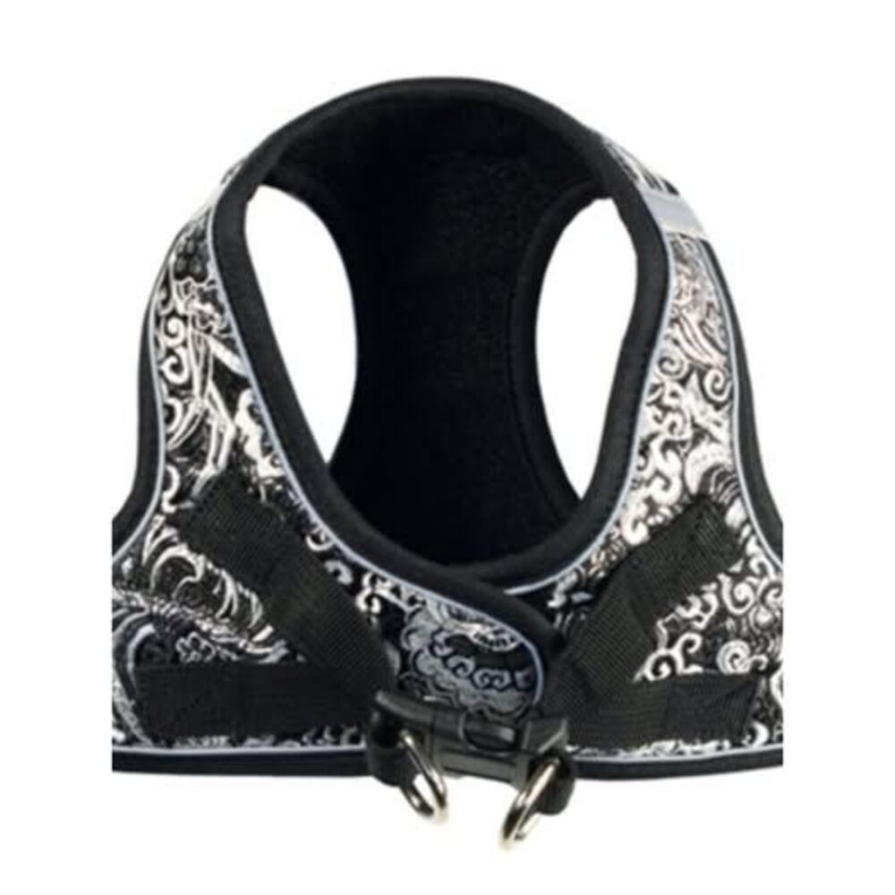 EZ Reflective Harness Vest - Black Royal Elegance - 14-16" chest